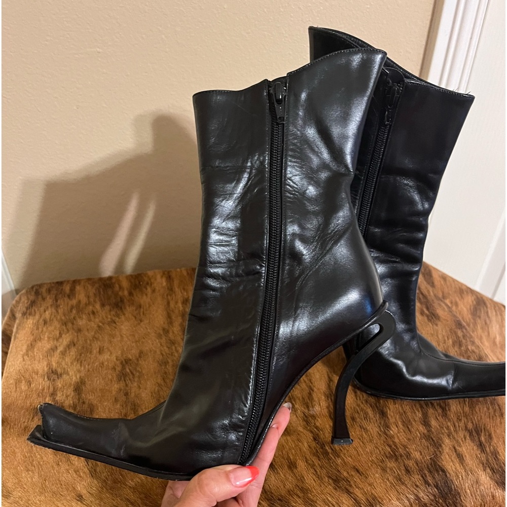 Vero Cuoio Italian Leather Boots Parisi & Nadalini - Picture 5 of 11